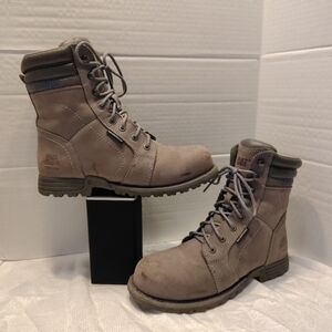 caterpillar Steel Toe Work Women Boots # 9.5 US